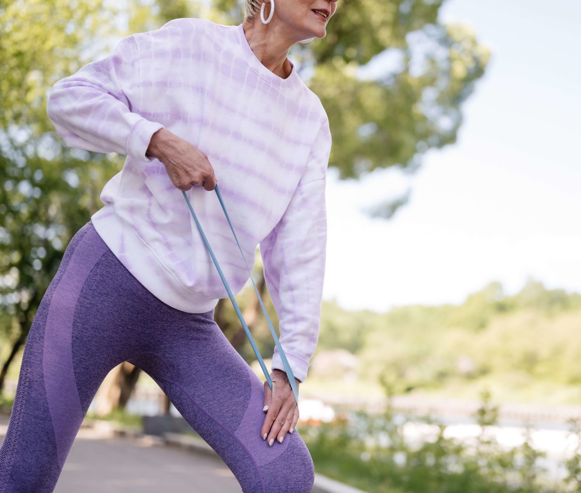 Femme âgée fitness - jusque' à quel âge peut on faire du sport