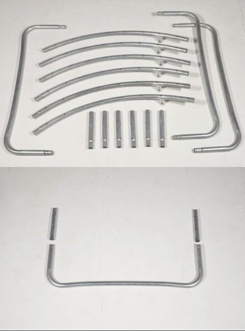 Inventaire tubes - comment monter son trampoline de jardin