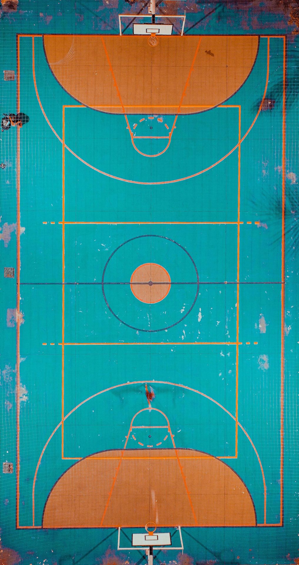 quelles sont les règles du basket - lignes de terrain